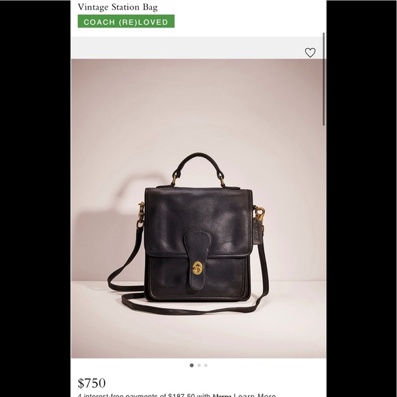 Bundle-Coach Station bags Navy & Black - Picture 6 of 6